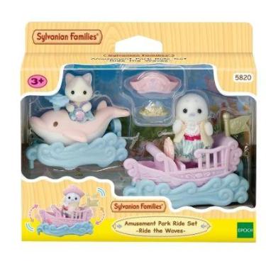 Imagem de Sylvanian families - conjunto de atrações - surfando nas ondas