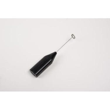 Imagem de Misturador Mixer Elétrico Portátil - Batedor para Ovo Café Leite e Chá - Aço Inoxidável e Prático (Preto,M)