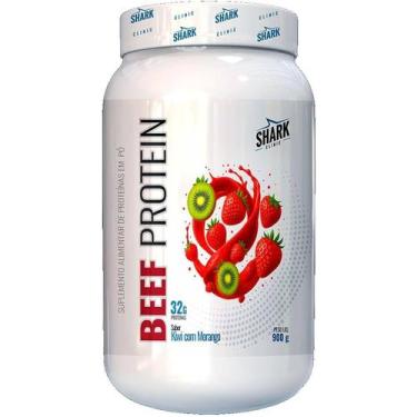 Imagem de Whey beef protein morango/kiwi 900g - SHARK PRO