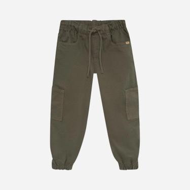 Imagem de Calça Infantil Menino Jogger Em Sarja - Malwee Kids-Masculino