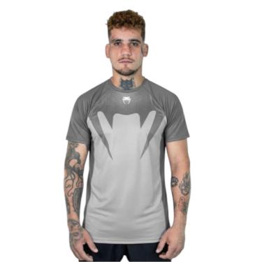 Imagem de Camiseta Venum Dry Tech Attack Cinza Alta Performance - M-Masculino