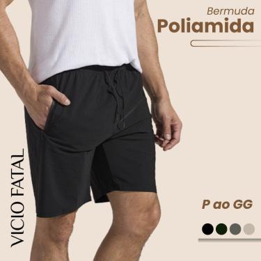 Imagem de Bermuda Masculina Poliamida com Elastano-Masculino