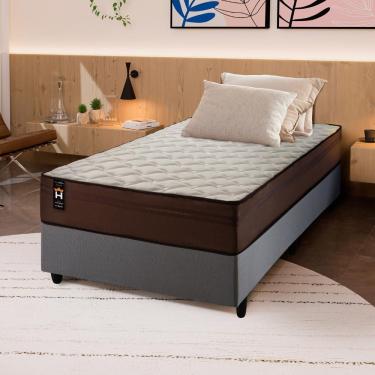 Imagem de Cama Box Espuma Atlanta Solteirão 96x203 Cinza King House