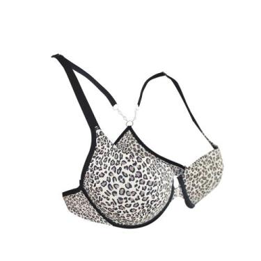 Imagem de Sutia Aro e Bojo e Alça Ajustavel Lingerie Roupa Intima flexivel Fecho