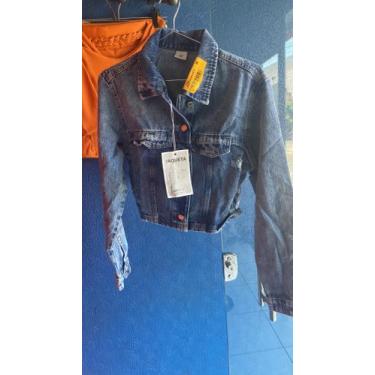 Imagem de Jaqueta Jeans feminina Sawary  - Tamanho: M - N/I