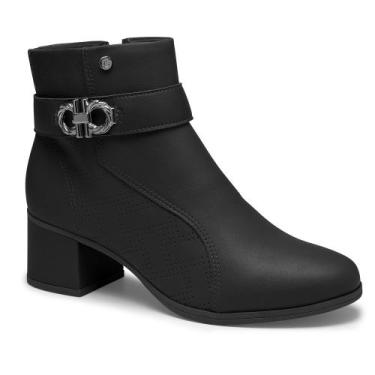 Imagem de Bota Salto Bloco Campesi CP833 Feminina - Preta, Preto, 35