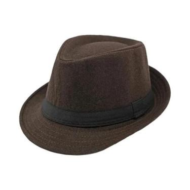 Imagem de Chapéus Fedora, Jazz, Bucket E Bowler Pretos Masculinos E Femininos Pa