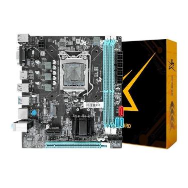 Imagem de Placa Mãe PMBRX-B751155-1000 com DDR3 e Socket LGA1155 Preto BR-X