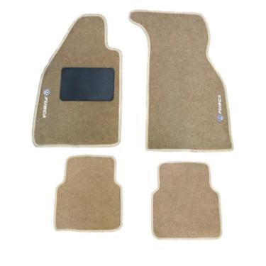 Imagem de Kit Tapete Fusca Interno + Porta-malas 78 Até 86 Capete Luxo