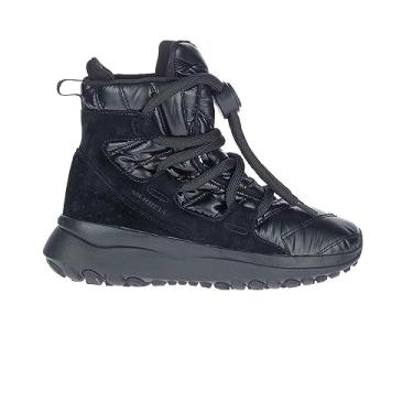 Imagem de Merrell Bota de neve feminina Cloud Puff Lace Polar impermeável, Preto, 8