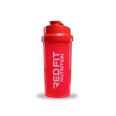 Imagem de Coqueteleira Shaker Academia Vermelha 600ml - Red Fit Nutrition
