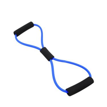 Imagem de Elástico Tensão Academia Fisioterapia Exercício Ginástica Azul