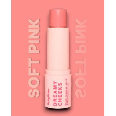 Imagem de Blush em Bastão Dreamy Cheeks Ruby Rose - Cor e Praticidade Cor:Soft P