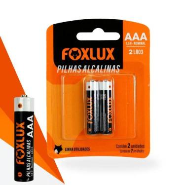 Imagem de Pilha Alcalina Palito AAA 2 Un Foxlux
