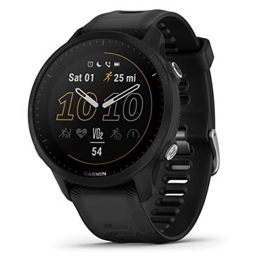 Imagem de Garmin Forerunner® 955, smartwatch de corrida GPS, adaptado para triatletas, bateria de longa duração, preto