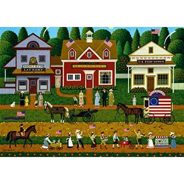 Imagem de Buffalo Games - Charles Wysocki - Young Patriots - Quebra-cabeça de 500 peças, vermelho
