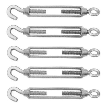 Imagem de Kit Esticador Para Cabo De Aço Gancho/olhal 3/8'' 3,0004 (Com 5 Unidad