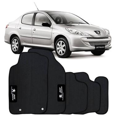 Imagem de Tapete Automotivo 207 Passion - Borracha Pvc Bordado Black