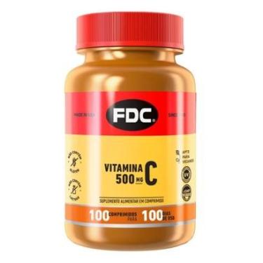 Imagem de Suplemento Vitamínico FDC Vitamina C 100 Caps-Unissex