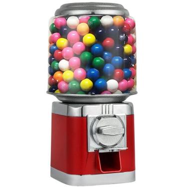 Imagem de Maquina Bolinhas Venda Automática Vending Machine Vermelha