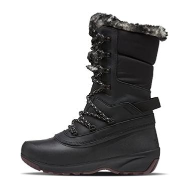 Imagem de THE NORTH FACE Bota de neve feminina Shellista IV Luxe impermeável, Tnf Preto/Gardênia Branco, 7