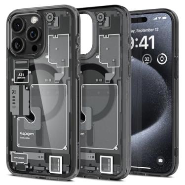 Imagem de Capa Spigen para iPhone 15 Pro, Ultra Hybrid MagFit [Anti-amarelecimento] Projetada para Apple iPhone 15 Pro - Zero One