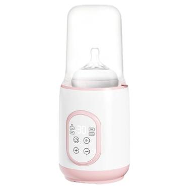 Imagem de Aquecedor de mamadeira portátil, Aquecedor de mamadeira portátil para viagens - Aquecedor de leite materno para viagem com calor rápido - Aquecedor de garrafas portátil para passeios ou viagens, contr