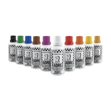 Imagem de Corante Líquido Tinta Xadrez Bisnaga Com 50ML, Marrom