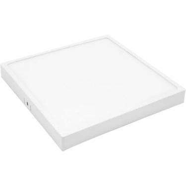 Imagem de Painel Plafon Sobrepor Quadrado 36W 40x40 3000K - Branco Quente
