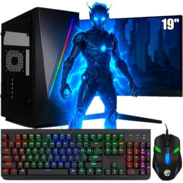 Imagem de PC GAMER COMPLETO GTX 4GB DDR5, RYZEN 7, 32GB DDR4, SSD 480GB (8GB DDR4)