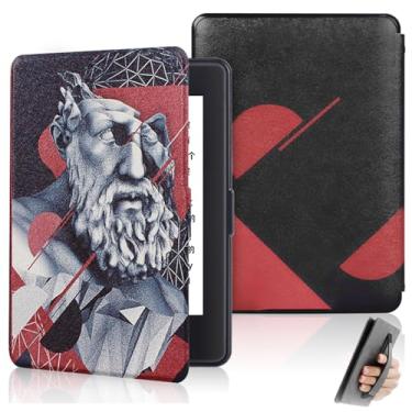 Imagem de GUKSRASO Capa para Kindle 11ª Geração 2024/2022 (6", Modelo: C2V2L3/RS23CV) - com Função Automática de Dormir/Despertar e Alça de Mão