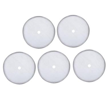 Imagem de aqxreight Prensa Francesa de Aço Inoxidável para café, 5 Unidades, Tela de Malha Ultrafina para Pote de 600ml