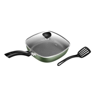 Imagem de Frigideira Funda Quadrada N°23 Patolux Antiaderente Verde