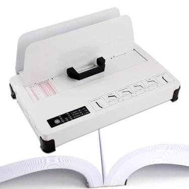 Imagem de Máquina de encadernação térmica, espessura de encadernação de 1-50 mm, configuração de tempo de 3 níveis, máquina de encadernação por calor A6/A5/A4/A3 (borda curta) livreto de documentos de negócios