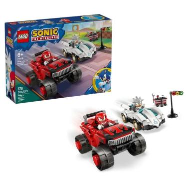 Imagem de Lego Sonic Carro do Silver vs. Monster Truck do Knuckles - 77118