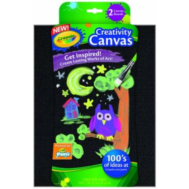 Imagem de Crayola Paint Canvas Sets, Black