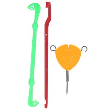 Imagem de VGEBY Extrator de nó de isca, anzol de agulha de isca de pesca extrator de nó conjunto de ferramentas de amarração de nó de pesca kit de ferramentas outras ferramentas e acessórios de pesca