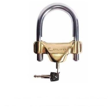 Imagem de Cadeado Forte Tetra Estilofer Ctc 135mm, Portão Moto Barco - ABCMAIOR