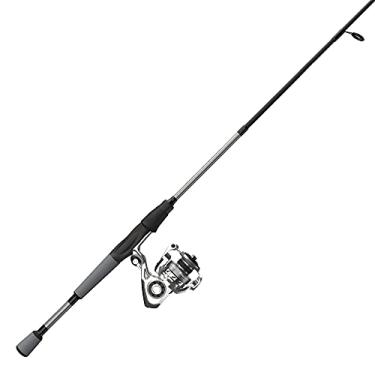 Imagem de Quantum Conjunto de carretel giratório e vara de pesca, 2 peças IM8 de 15,24 cm com cabo de haste ComfortGrip, Dura-Lok carretel de pesca com carretel MaxCast II e faixa trançada