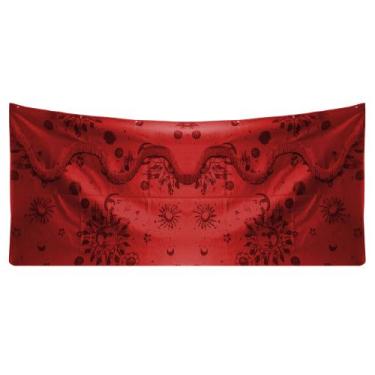 Imagem de Cortina cetim traseira cabine caminhão volvo vm nh fm fh - RANCHAO ACE