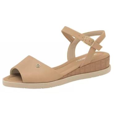 Imagem de Sandália Anabela Baixa Comfortflex Conforto 2370402-Feminino