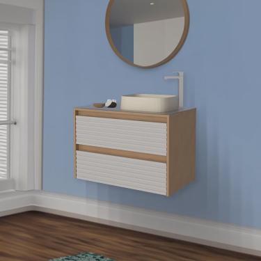 Imagem de Gabinete para Banheiro 82cm Osaka Cozimax