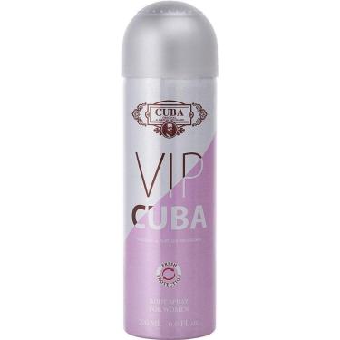 Imagem de Água de Cheiro Feminino Cuba Vip Spray Corporal 200ml
