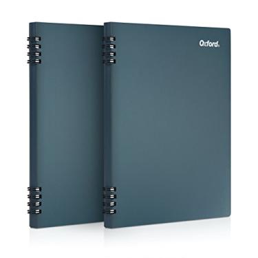 Imagem de Caderno Oxford Stone 161641, 14 x 21,5 cm, azul, 60 folhas, pacote com 2