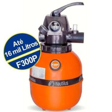 Imagem de Filtro Nautilus Piscinas Até 16.000 Modelo F300p Polietileno