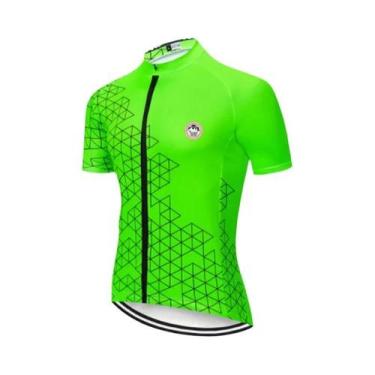 Imagem de Camisas De Ciclismo Masculinas De Secagem Rápida Para O Verão, Manga C