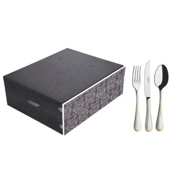 Imagem de Faqueiro Tramontina Renascença com Estojo MDF - 130 Peças