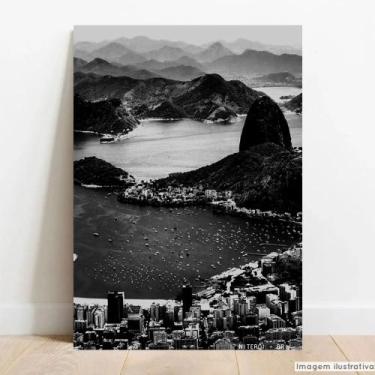 Imagem de Placa Decorativa Monumento Niterói - TACOLADO PAPEL DE PAREDE, 15x21cm