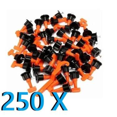 Imagem de 250 Nivelador Porcelanato Cunha Espaçador Alicate Reutilizável - Geral