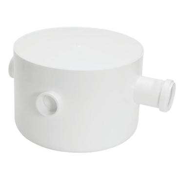 Imagem de Caixa de Gordura Redonda com 3 Entradas 250x172x50mm Armazenamento Versátil 3 Unidades Amanco